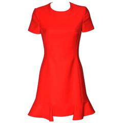 Christian Dior Red Dress – Fitted and Flared - Excellent Condition 