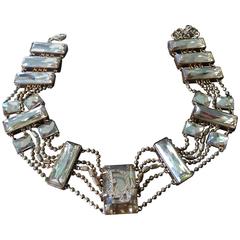 Christian Dior by John Galliano Rare Crystal Chocker Necklace
