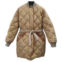 Used Hermes Two Way Down Jacket Coat Sz.36