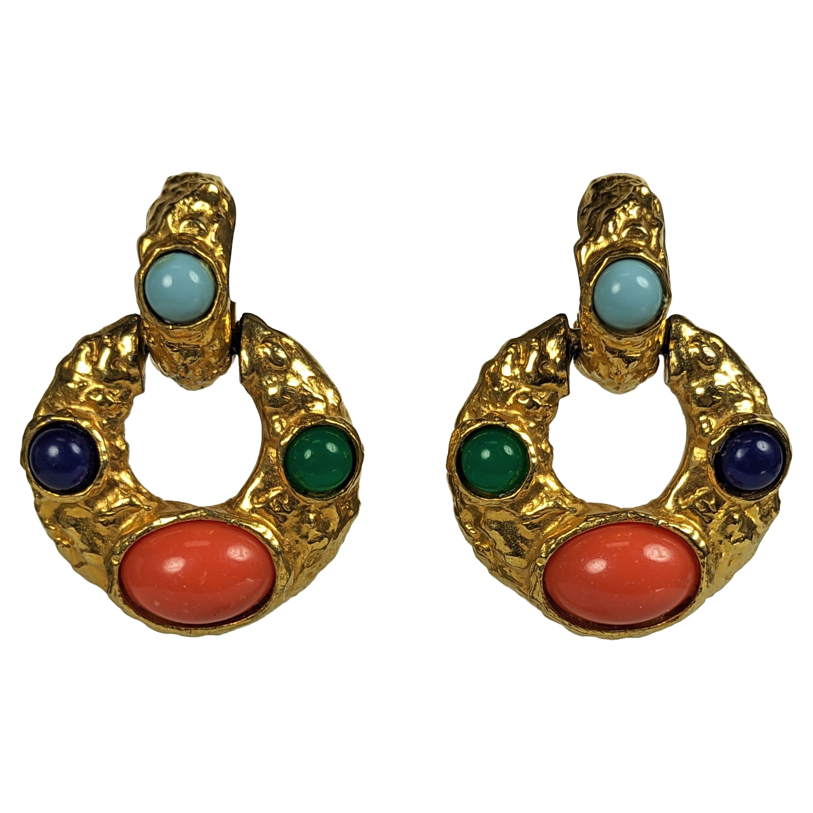 Pendientes Kenneth Jay Lane Door Knocker