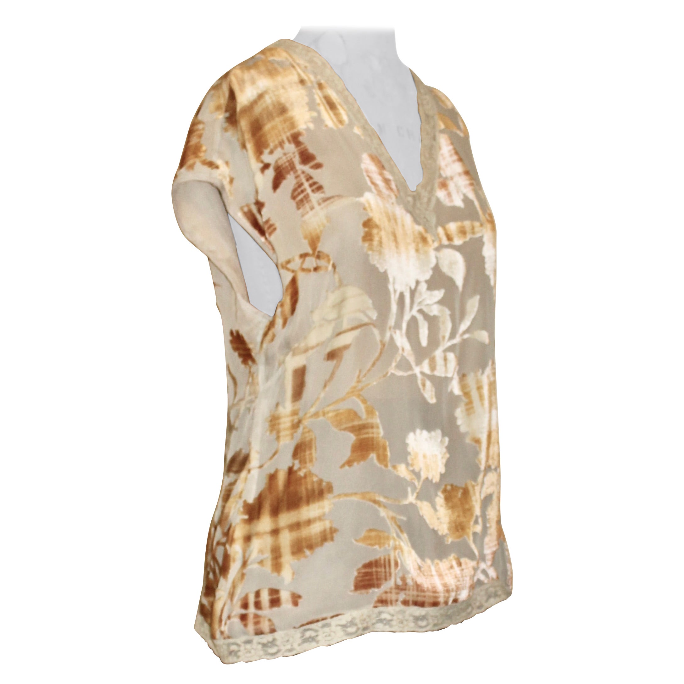 Camicetta in velluto Parallele di Emanuel Ungaro Paris in vendita