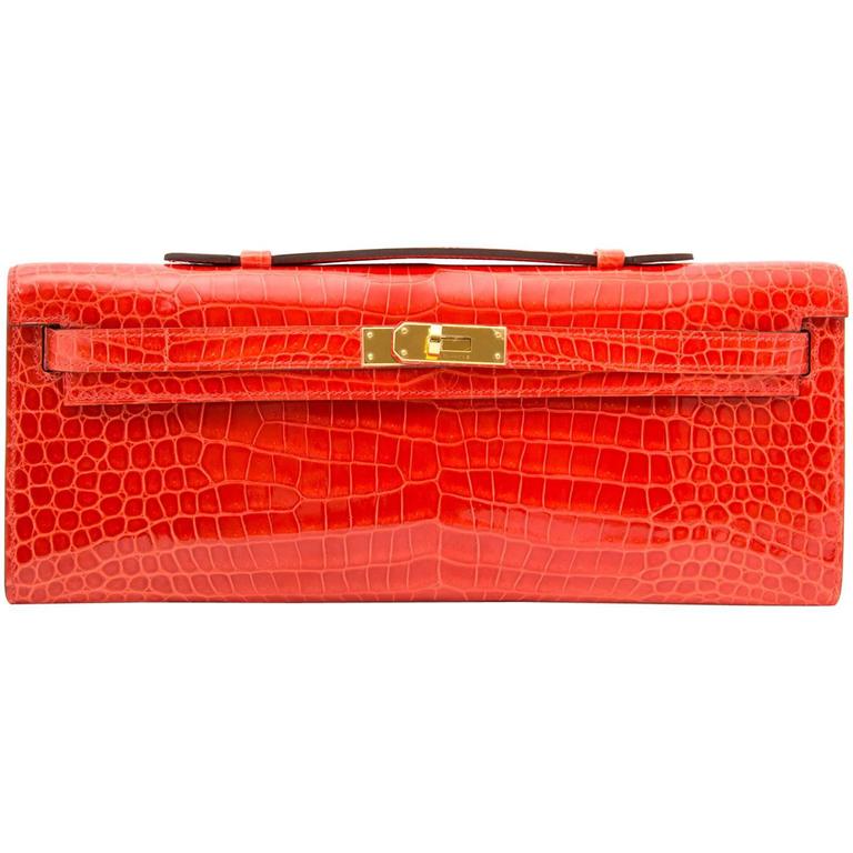 croc kelly pochette