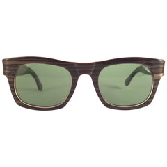 New Vintage Ray Ban Plainsman 1960's MidCentury G15 Lens USA B&L Sunglasses