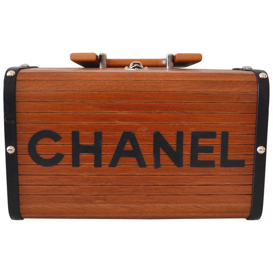 Chanel Mini Trunk Limited Edition 1996 For Sale