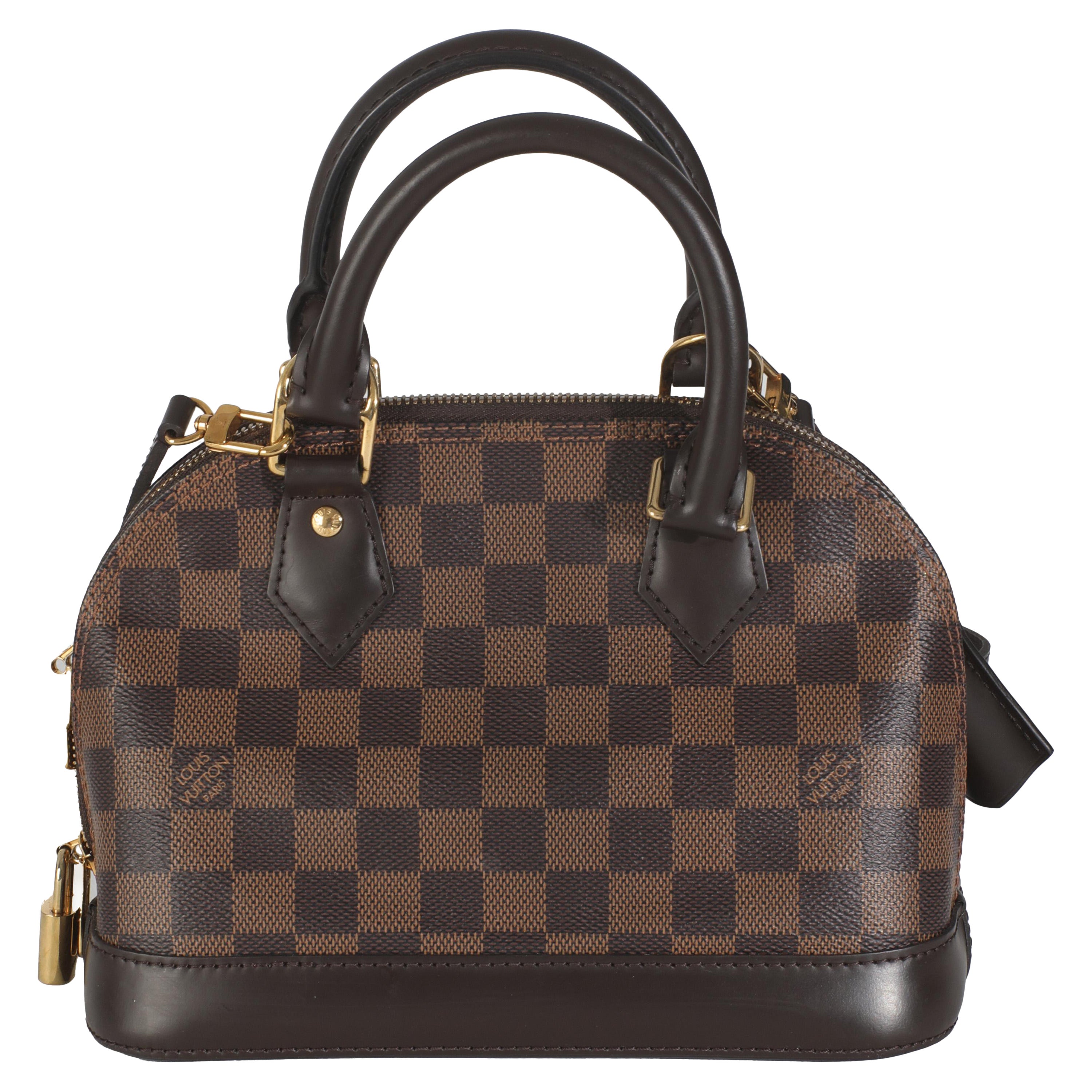 Louis Vuitton Damier Ebene Segeltuch Alma BB