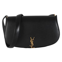 Saint Laurent Black Box Calfskin Mini Voltaire