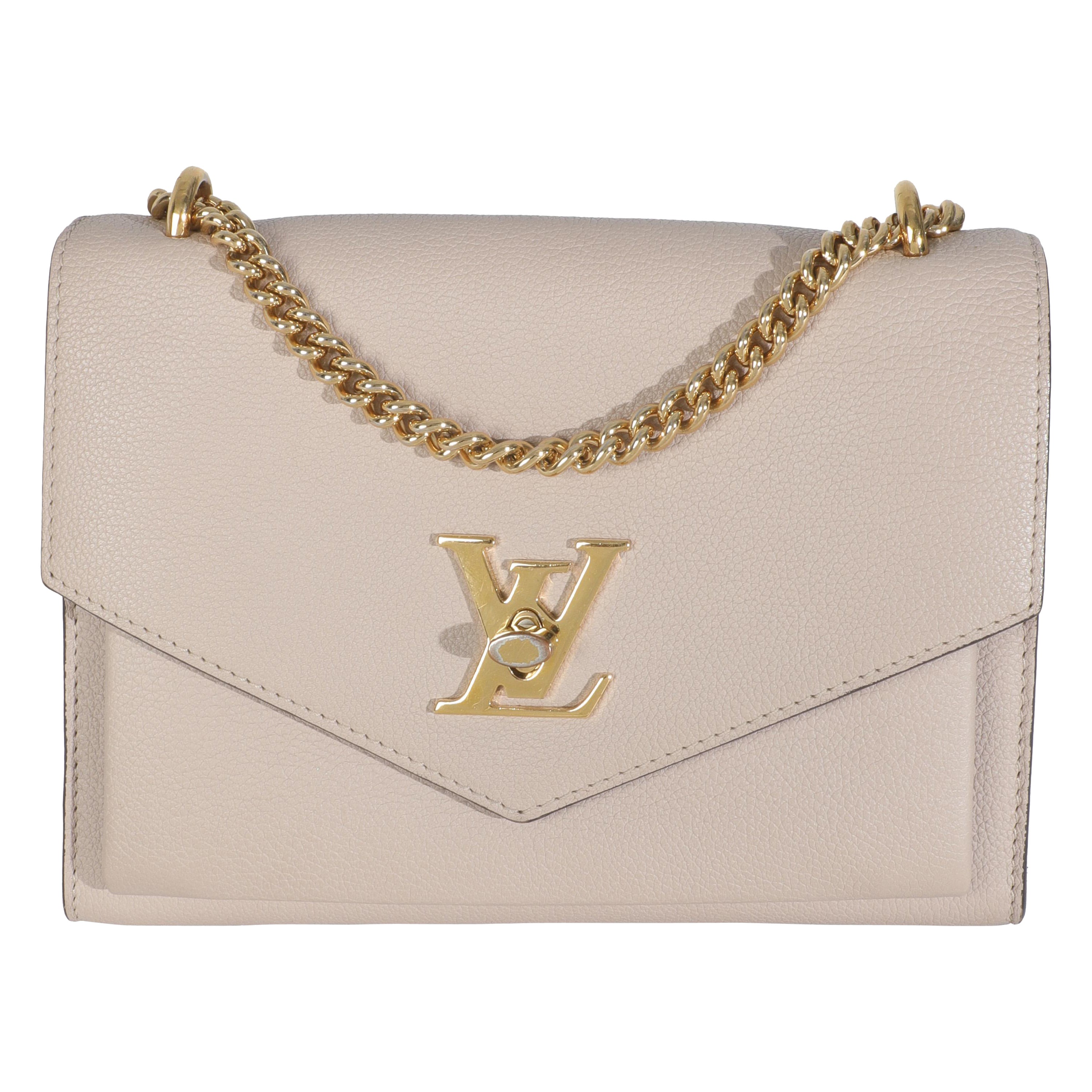 Louis Vuitton Bolso con cadena Mylockme de piel de becerro rosa BB
