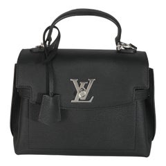 Louis Vuitton Schwarzes Kalbsleder Lockme Ever BB