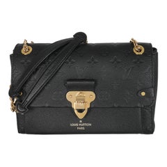 Louis Vuitton Black Monogram Empreinte Vavin PM