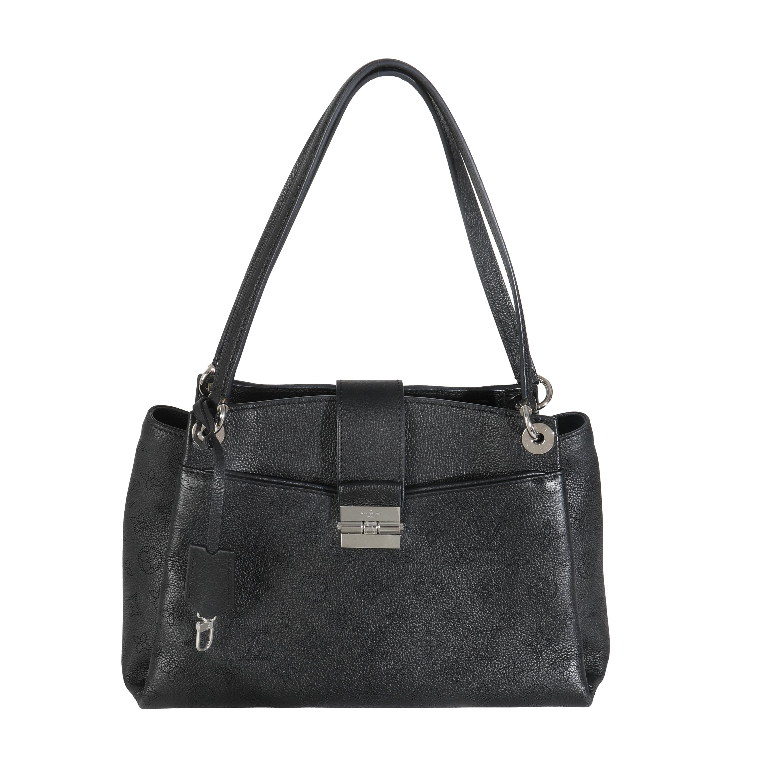 Louis Vuitton Schwarz Monogram Mahina Sèvres Tasche