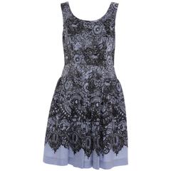 Prada Printed Viscose Silk Nylon Sleeveless Dress, Circa 2011