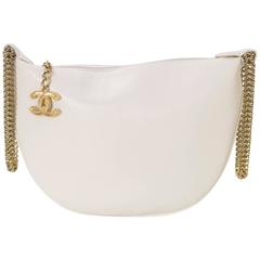 Chanel Blush LeDouble Chain Bracelet Wristlet Bag 4