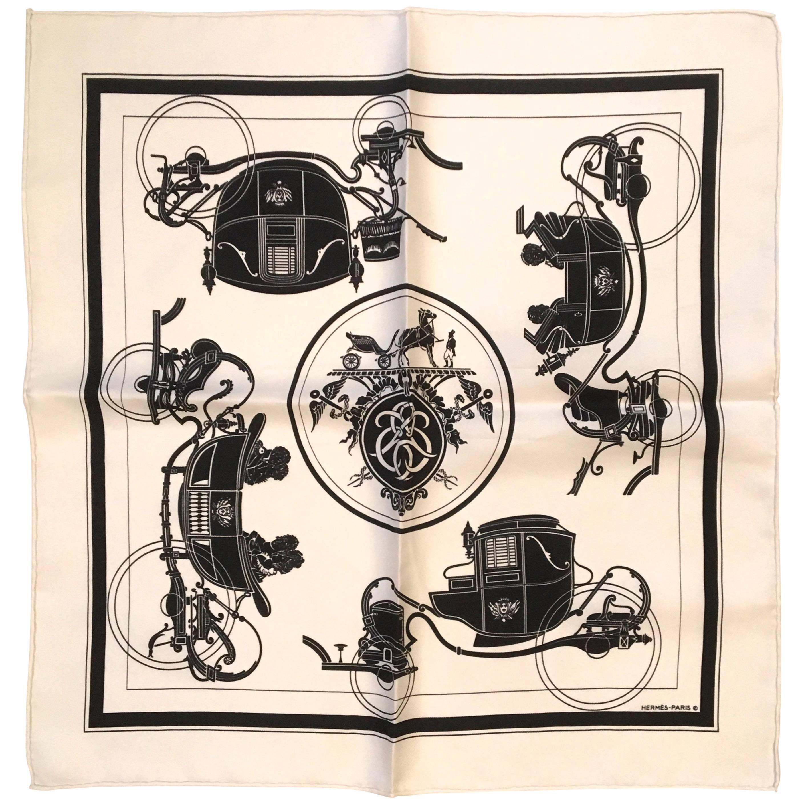 Hermes Scarf - 100% Silk