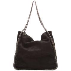 Stella McCartney Metallic Faux-Suede Falabella Tote Bag 10
