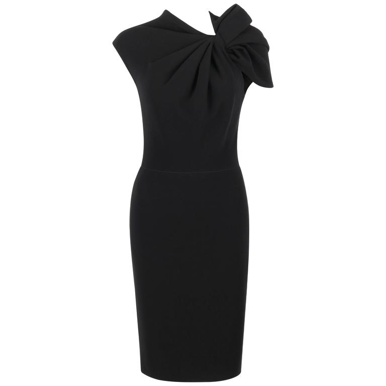 lanvin black dress