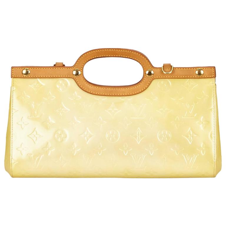 Louis Vuitton White Vernis Roxbury Drive For At 1stdibs Louis Vuitton White Vernis Roxbury Drive For