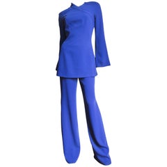 Thierry Mugler New Vintage Suit With Removable Sleeve Jacket 2