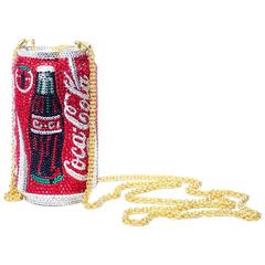 80s Katherine Baumann Crystal Encrusted Coke Can Minaudiere
