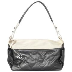 Chanel Silver and Ivory Paris-Biarritz Large Hobo Bag 12