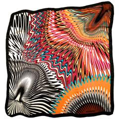 Missoni Silk Scarf - Brown Label with new packaging
