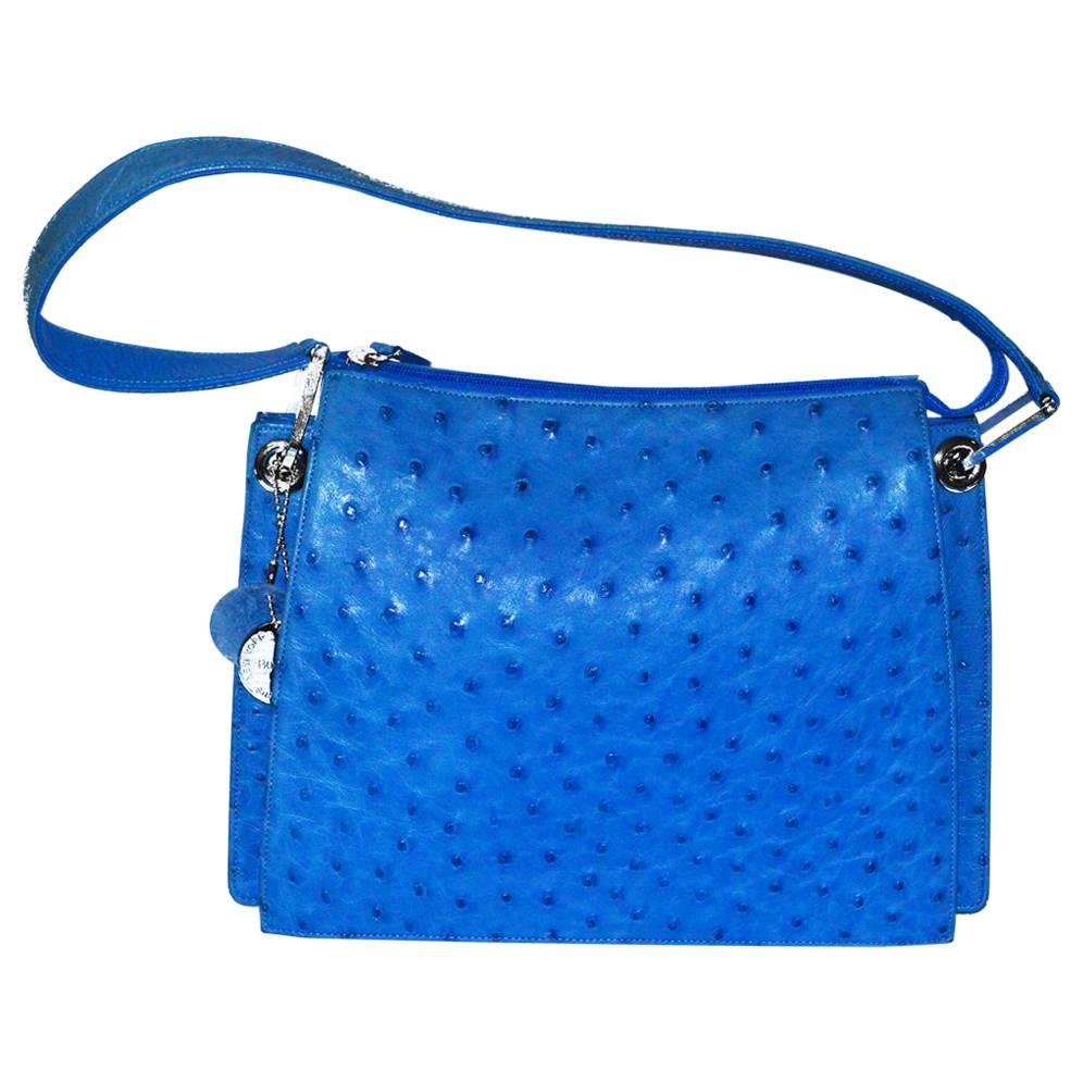 Bonetto Ostrich Handbag For Sale