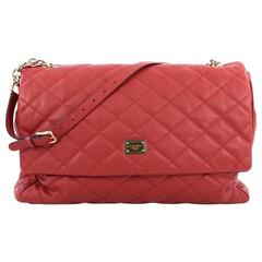 Dolce & Gabbana Miss Kate Shoulder Bag Quilted Vitello Soft Large