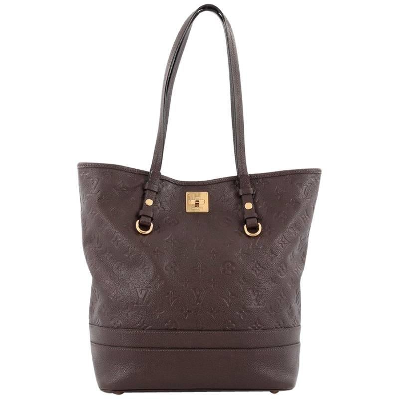 Louis Vuitton Citadine Handbag Monogram Empreinte Leather PM