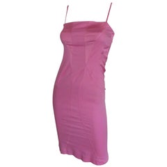 Thierry Mugler Pink Dress