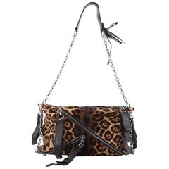 Christian Louboutin Trophe Shoulder Bag Pony Hair Medium