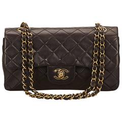 Black Chanel Double Flap Small Shoulder Bag