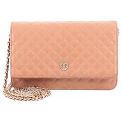 Chanel Wallet on Chain Quilted Goatskin