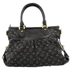  Louis Vuitton Neo Cabby Handbag Denim MM