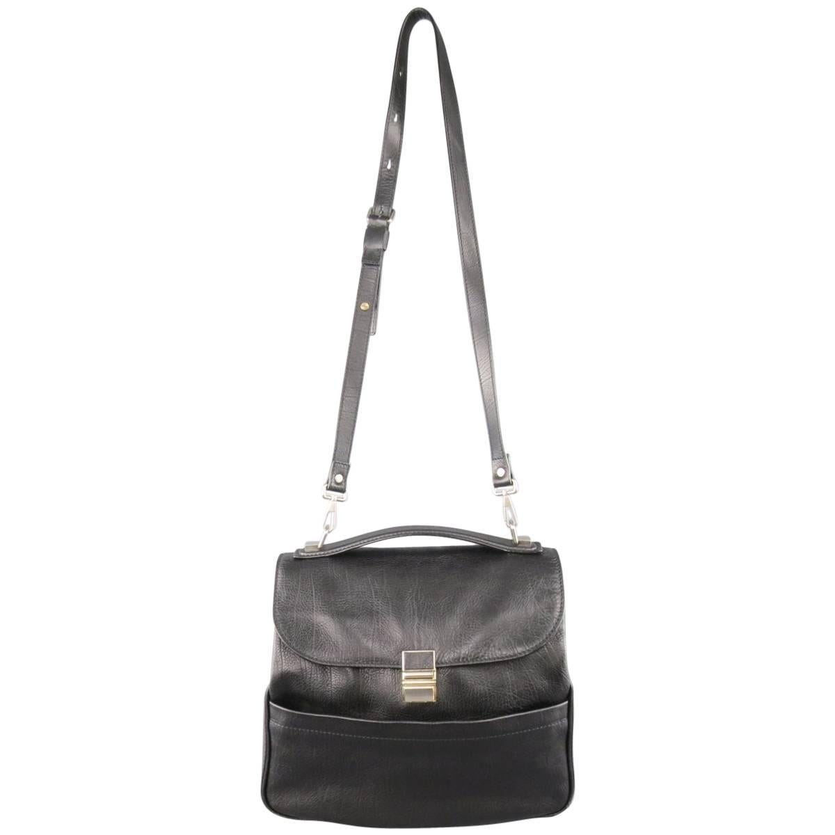 PROENZA SCHOULER Black Leather KENT Handbag