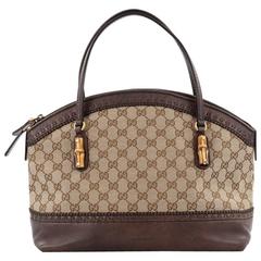 Gucci Laidback Crafty Handle Bag GG Canvas Medium 11