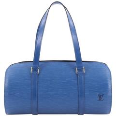 Louis Vuitton Soufflot Handbag Epi Leather