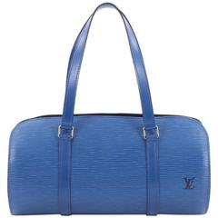 Louis Vuitton EPI Leather Soufflot mm Satchel (SHF-16088)