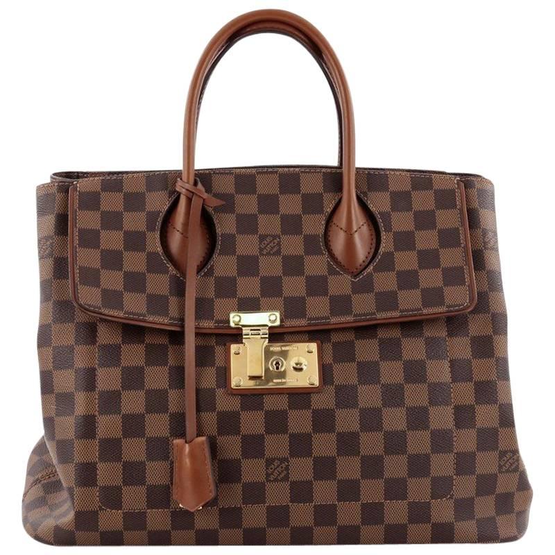 Louis Vuitton Ascot Handbag Damier