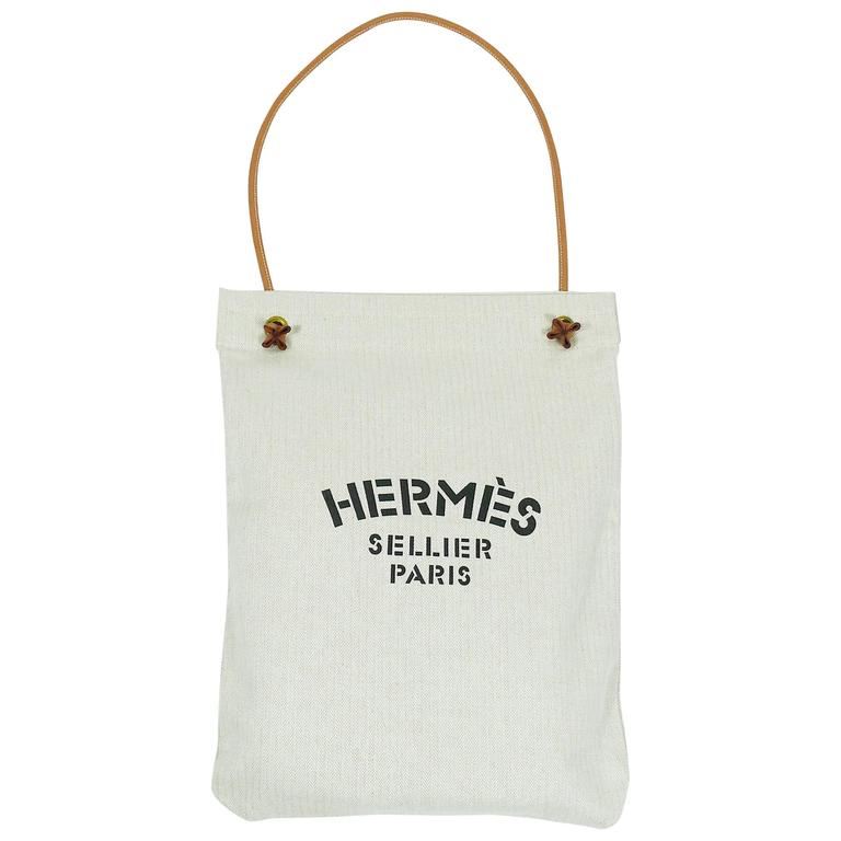 Hermes Vintage Aline XL Canvas Tote Bag at 1stDibs