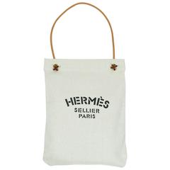 Hermes Vintage Aline XL Canvas Tote Bag
