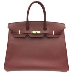 BRAND NEW Birkin 35 Rouge H Epsom GHW