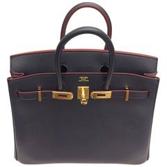 Rouge Tomate Birkin 25cm in Swift Leather with Gold Hardware, 2017, Holiday Handbags & Accessories, 2020