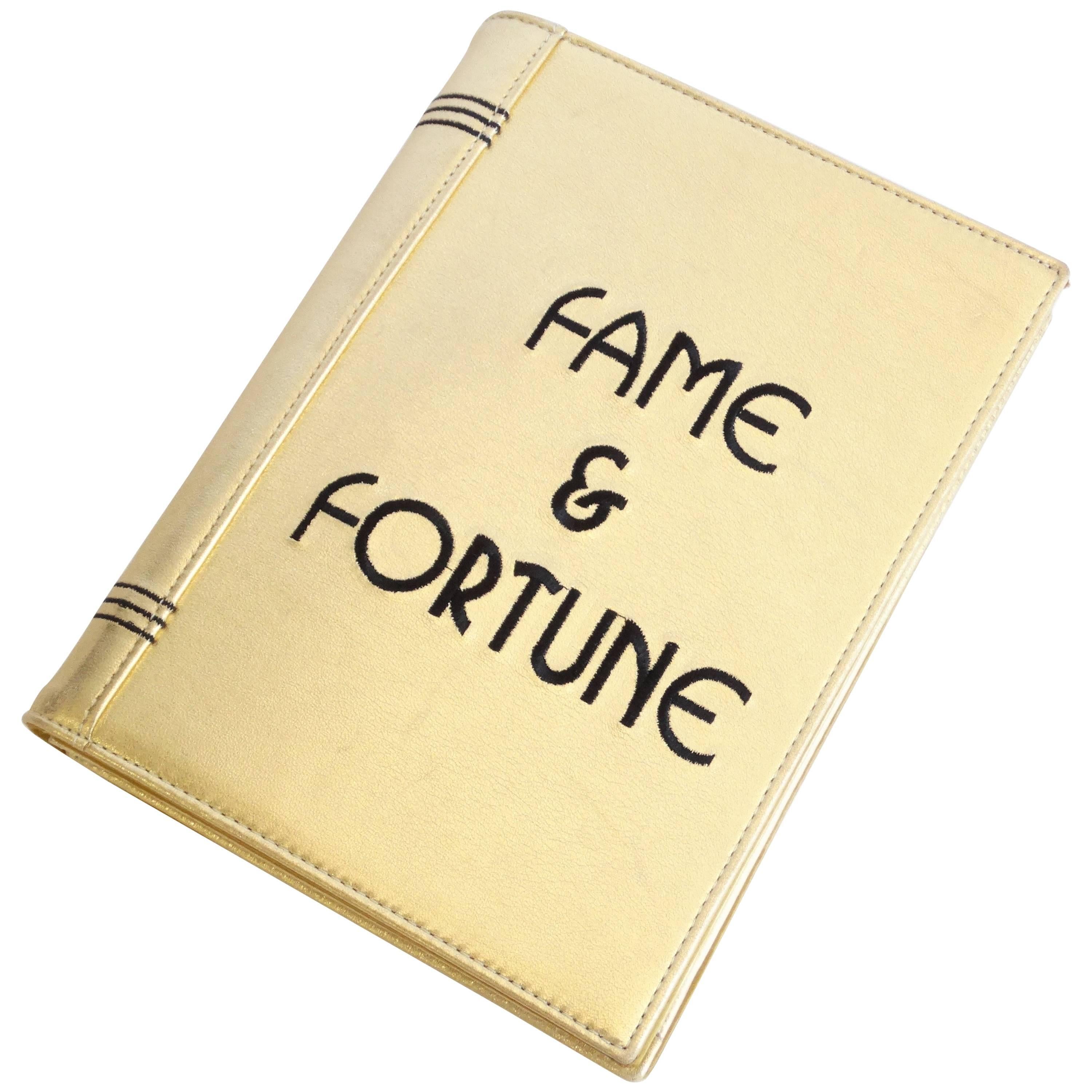 2000s Femme Sud Fame & Fortune Book Clutch