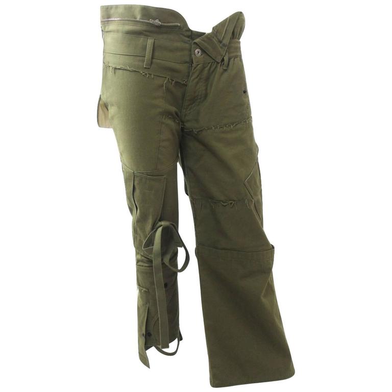 narrow cargo pants