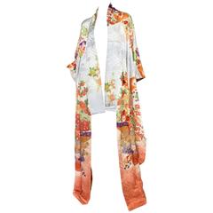 Phenomenal Embroidered Japanese Kimono