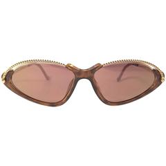New Vintage Christian Lacroix Cat Eye 7346 1980's France Sunglasses 10