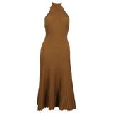 Gianni Versace Couture Vintage Halter Neck Knitted Dress