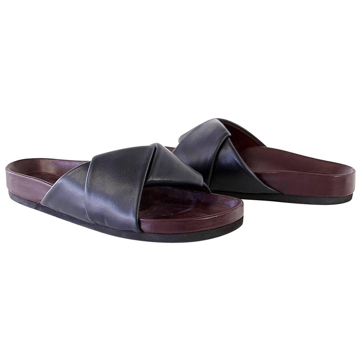 Celine Slides - For Sale on 1stDibs | slingback sandals, black flat 