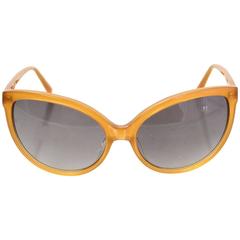 Linda Farrow Rust Cat Eye Sunglasses 12