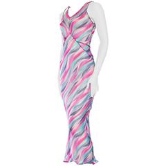 Fantastically Sensual Sheer 1930s Bias-Cut Dress 5