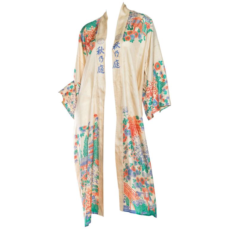 1920s Silk Kimono at 1stDibs